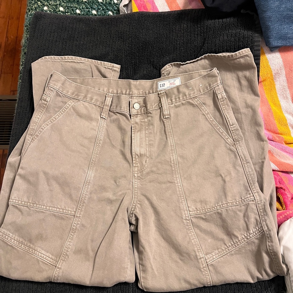 GAP Barrel High Rise Jeans
